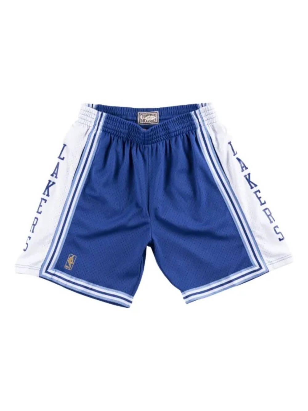 Mitchell & Ness Royal Blue and White Lakers 96/97 Swingman Shorts Sz M